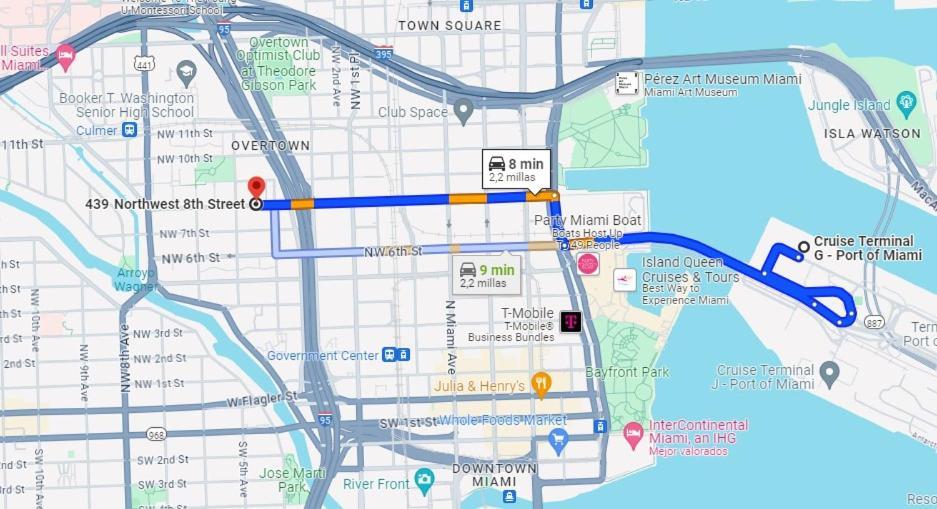 Apartamento 202 Near Cruise Port, 5 Min To Downtown, 4 Min To Trains, 14min To Airp Miami